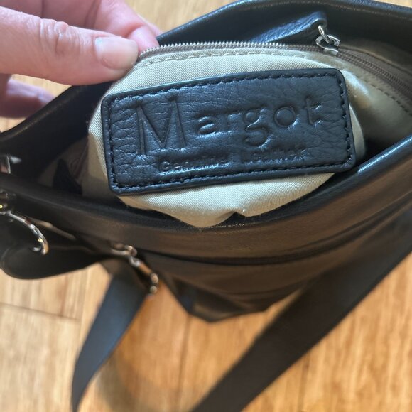 Margot New York Mickey Double Zip Hobo Cross Body Bag - Picture 4 of 4